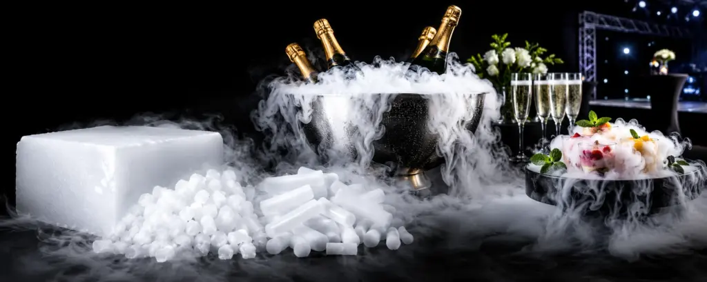 Dry ice blocks from IceJell Pack, a dry ice supplier Pakistan trusts for quality and fast delivery